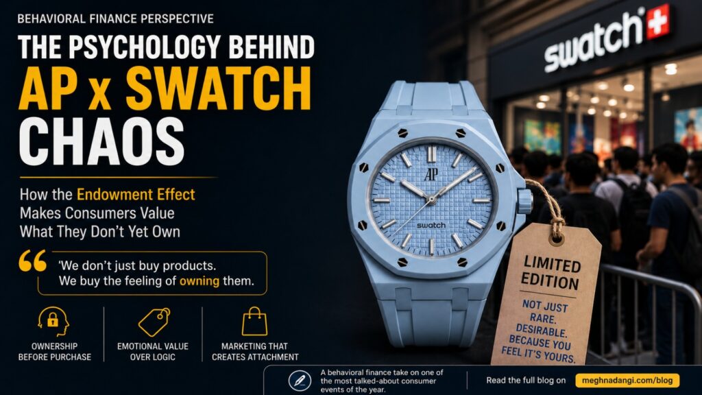 The AP x Swatch Chaos: How Marketers Monetize the Endowment Effect