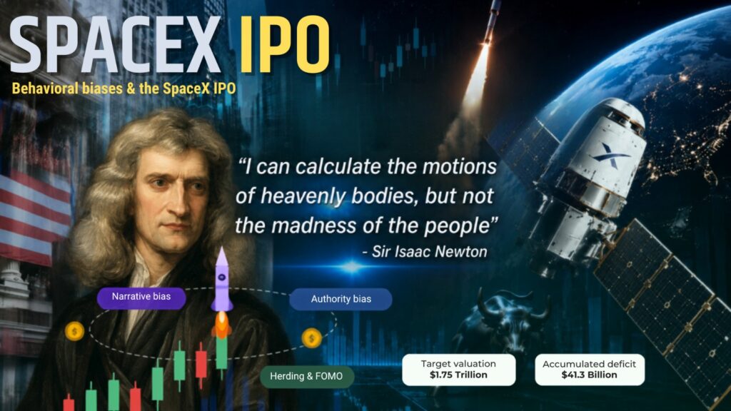 When the Cosmos Goes Public: Behavioral Biases Driving the SpaceX IPO Frenzy